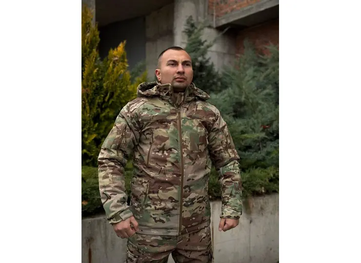 Костюм Soft Shell + Omni Heat Apex 5.0 до -35 Мультикам