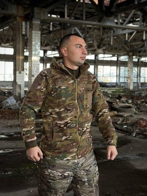 Флісова кофта GEN 10 Мультикам з капюшоном
